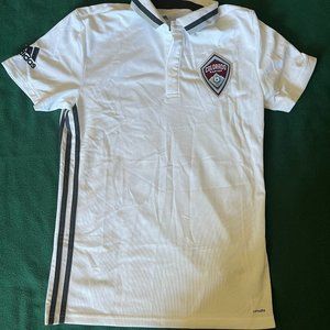 Small Unisex Colorado Rapids Adidas Polo